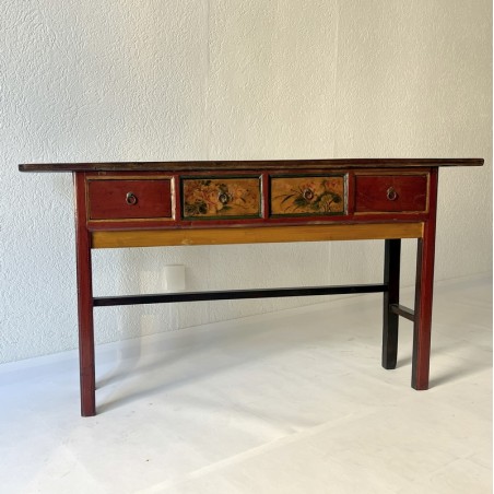 Antik Tibetanischer Konsolentisch 160 cm