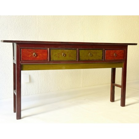 Antik Tibetanischer Konsolentisch 170 cm