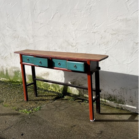 Antike Mongolische Konsoltisch 160 cm