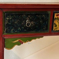 Tibet lacquered console table 157 cm