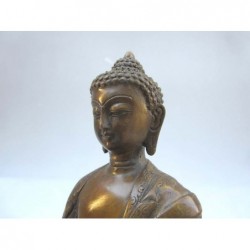 Boudha tibétain en bronze