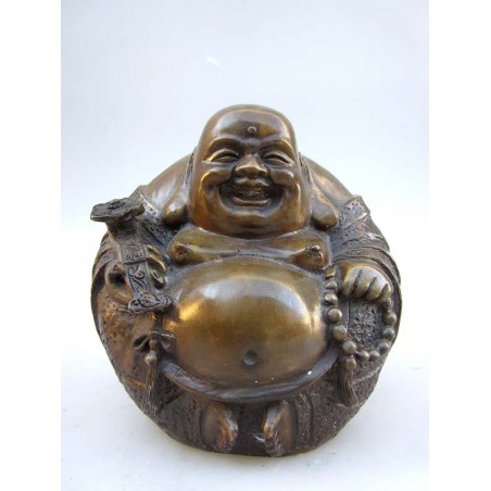 Bronze Happy Buddha ( XL)