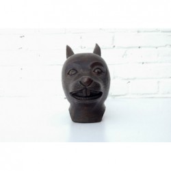 Bronze chinois. Zodiac. Tête de lièvre