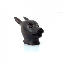 Chinese bronze. Zodiac hare head