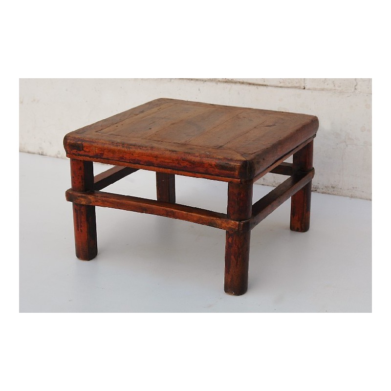 Old Chinese Tea Table 48 Cm China, Asian Tea Table With Stools