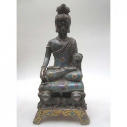 Buddha sculpture in...