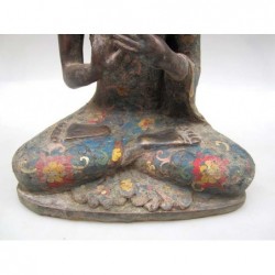 Sculpture de Bouddha en Dharmacakra Mudra