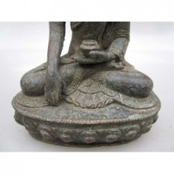 Bronze de Bouddha en Bhumisparsha Mudra