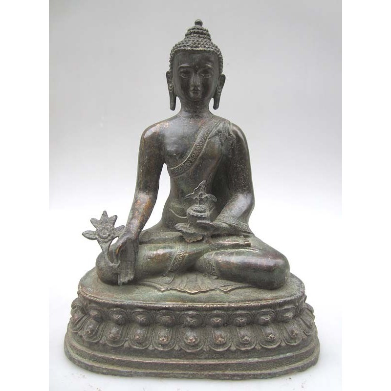Dark Buddha in Varada Mudra