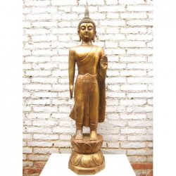 Standing Buddha bronze  in...
