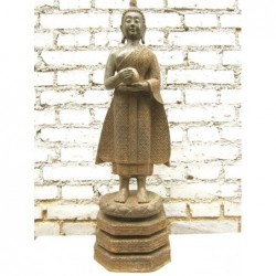 Stehender Buddha, Thai Bronze