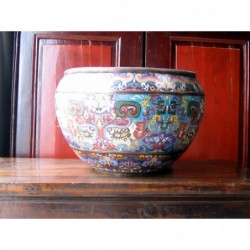 Enamels chinese planter