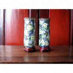 Chinesische Vasen. Emaille...