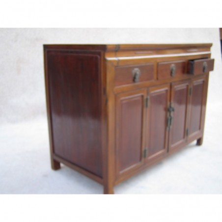 Chinese sideboard in solid wood 115 cm
