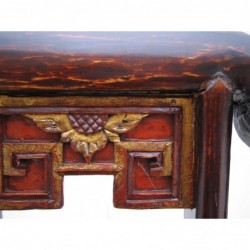 Chaise chinoise ancienne sculptée