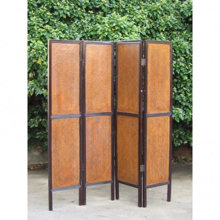 Chinesischer Wandshirm mit vier Panels