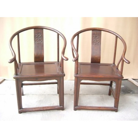 Fauteuils chinois anciens (vendus à l'unité)
