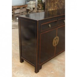 Chinese black laquered Sideboard 150 cm