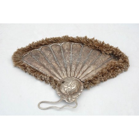 Silberner Miao Fächer