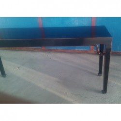 Black chinese console table 160 cm