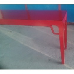 Red chinese console table 160 cm