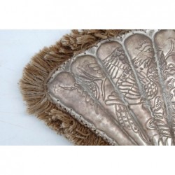 Silberner Miao Fächer