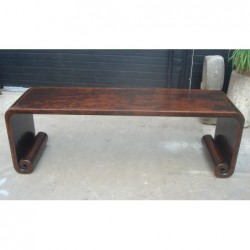Chinese elm coffee table...