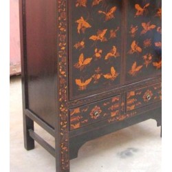Armoire chinoise aux papillons 80cm